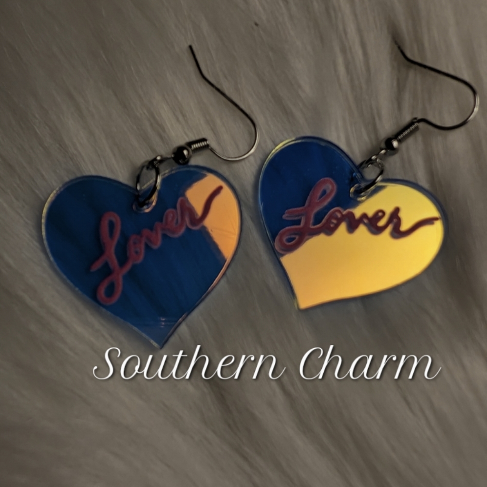 Taylor Swift Mirrored Lover Earrings
